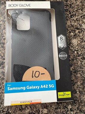 Body Glove Black Textured Phone Case for Samsung Galaxy A42 5G